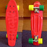 Cliche Trocadero Plastic Cruiser Complete Red/Rasta