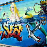 TITS Graffiti Wall
