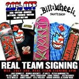 Real Team Signing